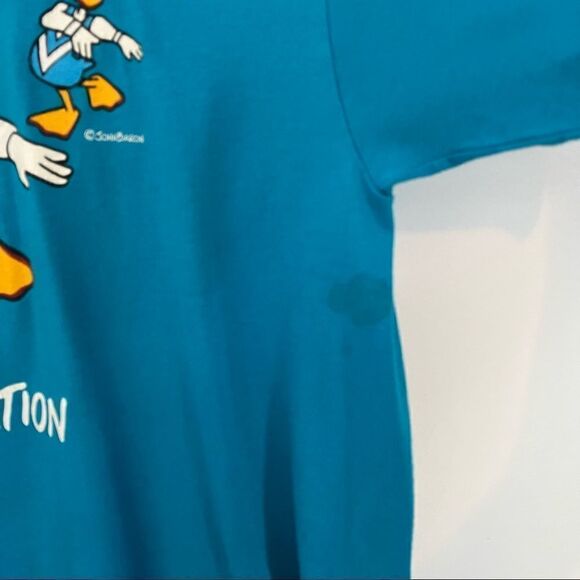 Vintage Duck Blue Graphic Tee XL - Picture 5 of 8